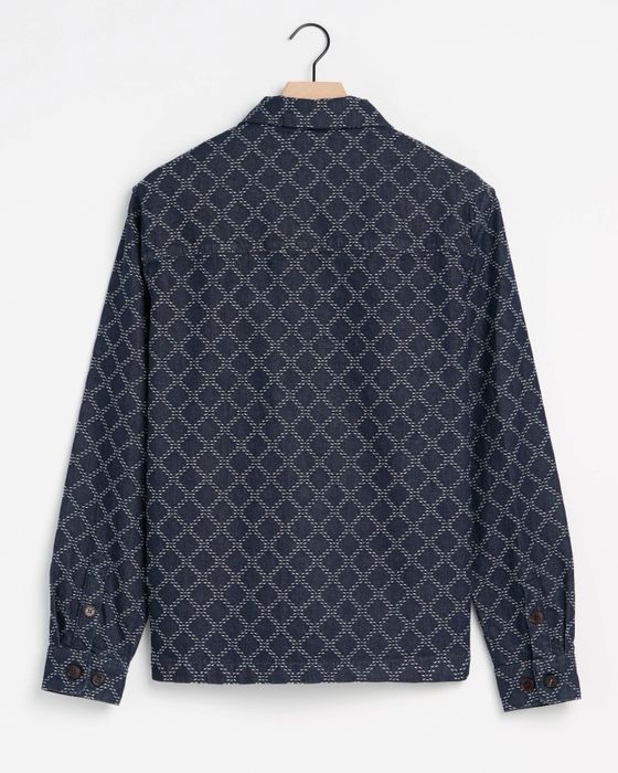 J.C. RAGS Roux Diamond Overshirt 