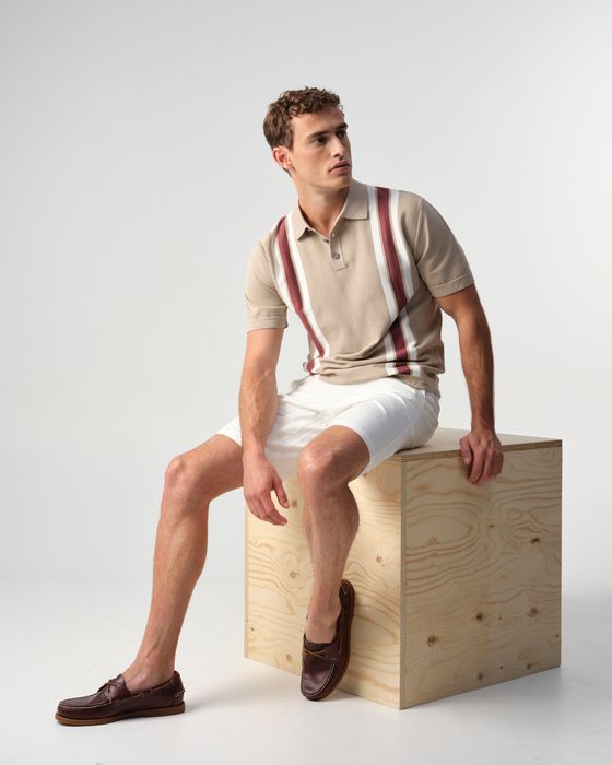 J.C. RAGS Alvie Stripe Polo