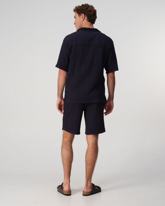 J.C. RAGS Duncan Waffle Casual Overhemd