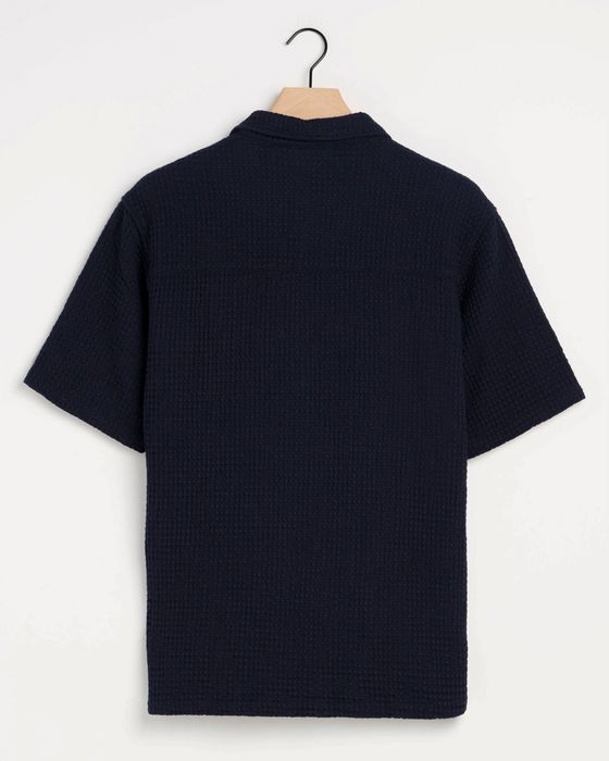 J.C. RAGS Duncan Waffle Casual Overhemd