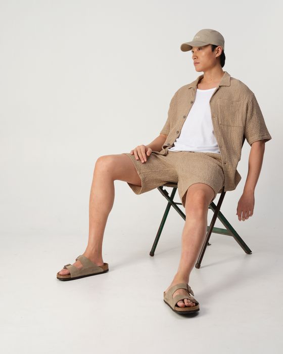 J.C. RAGS Duncan Waffle Casual Overhemd