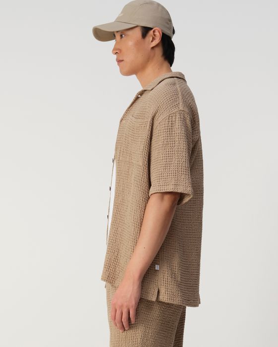 J.C. RAGS Duncan Waffle Casual Overhemd