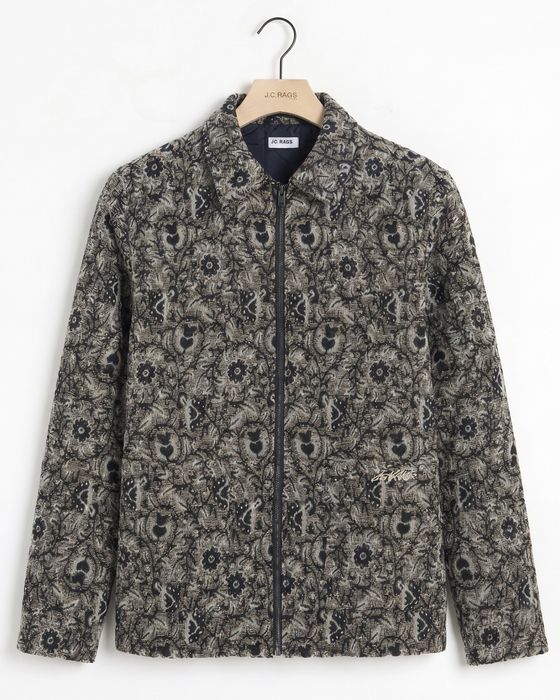 J.C. RAGS Benji Jacquard Overshirt