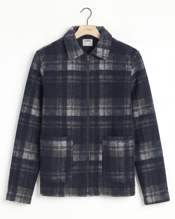 J.C. RAGS Benji Check Overshirt