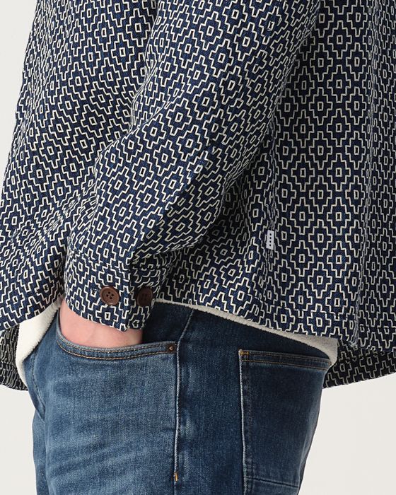 J.C. RAGS Rylee Jacquard Overshirt