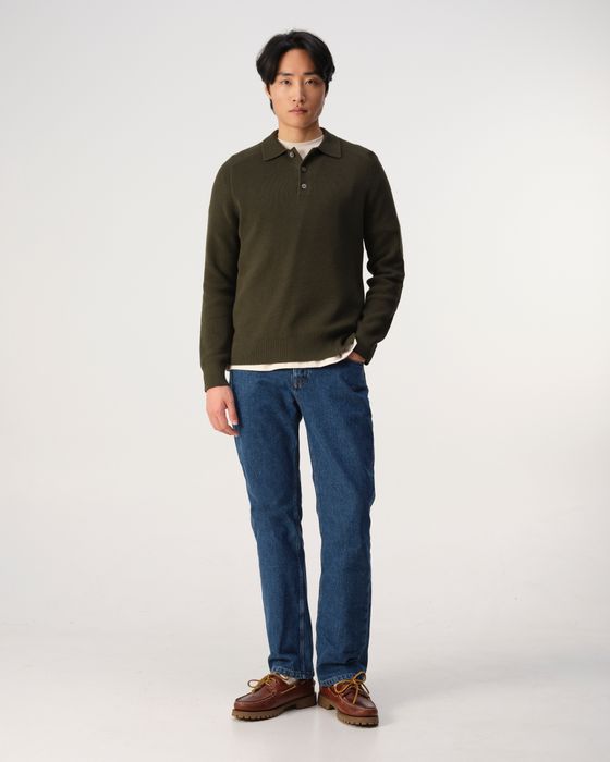 J.C. RAGS Polo Ewald Lange mouw