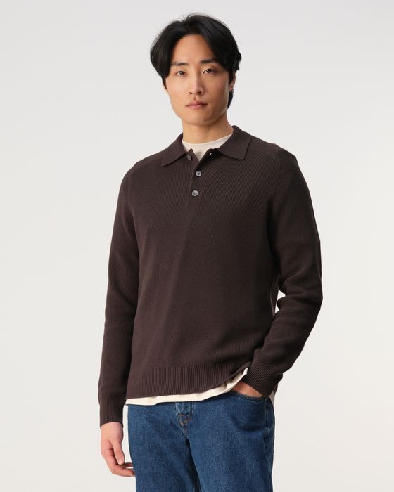 J.C. RAGS Polo Ewald Lange mouw