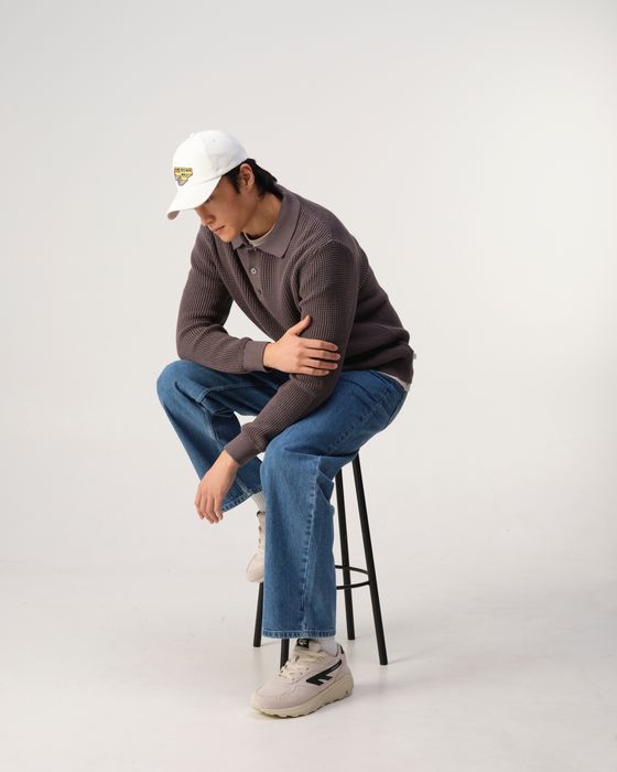 J.C. RAGS Polo lange Mouw Efe