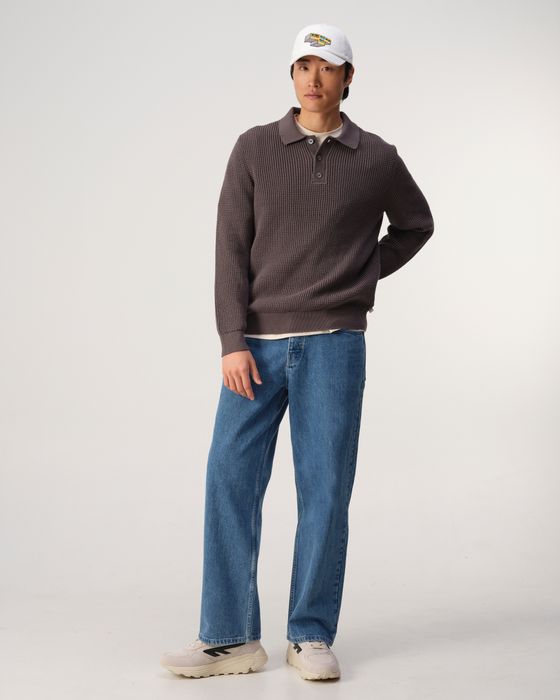 J.C. RAGS Polo lange Mouw Efe