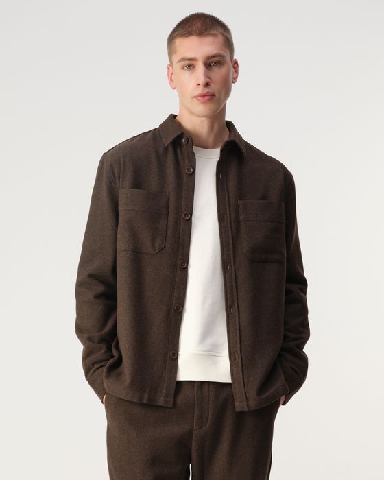 J.C. RAGS Ace Wool Overshirt