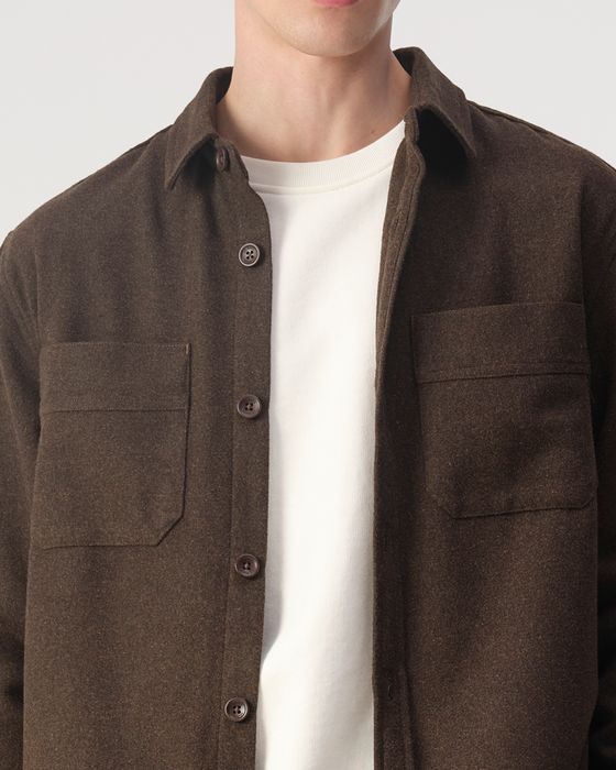 J.C. RAGS Ace Wool Overshirt